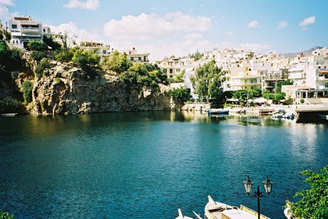 Jezero Voulismeni v Ágios Nikólaos